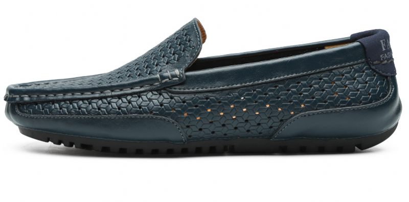 Valeriano Loafers För Män Casual Skor - Blå
