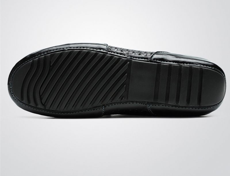 Valeriano Loafers För Män Casual Skor - Blå