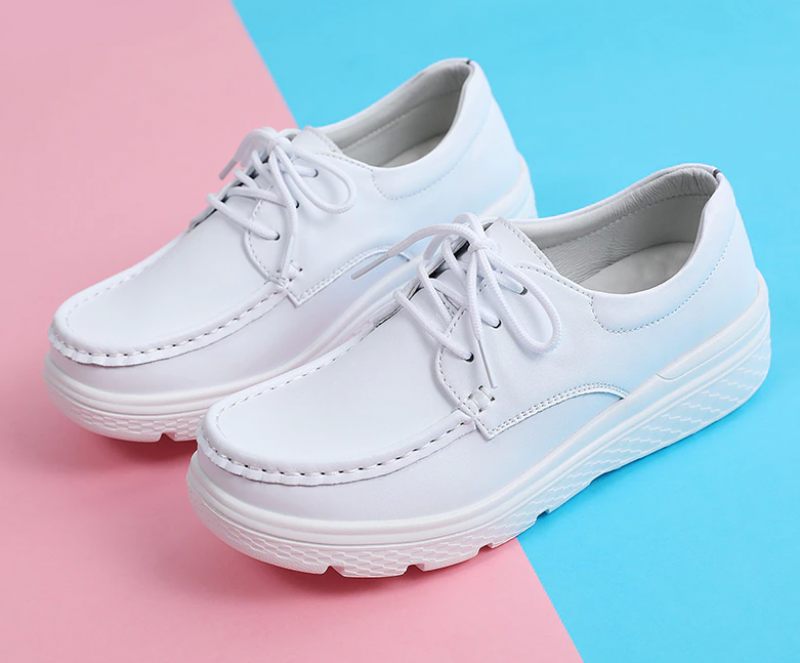 Valeska Dam Loafer Skor - Vit
