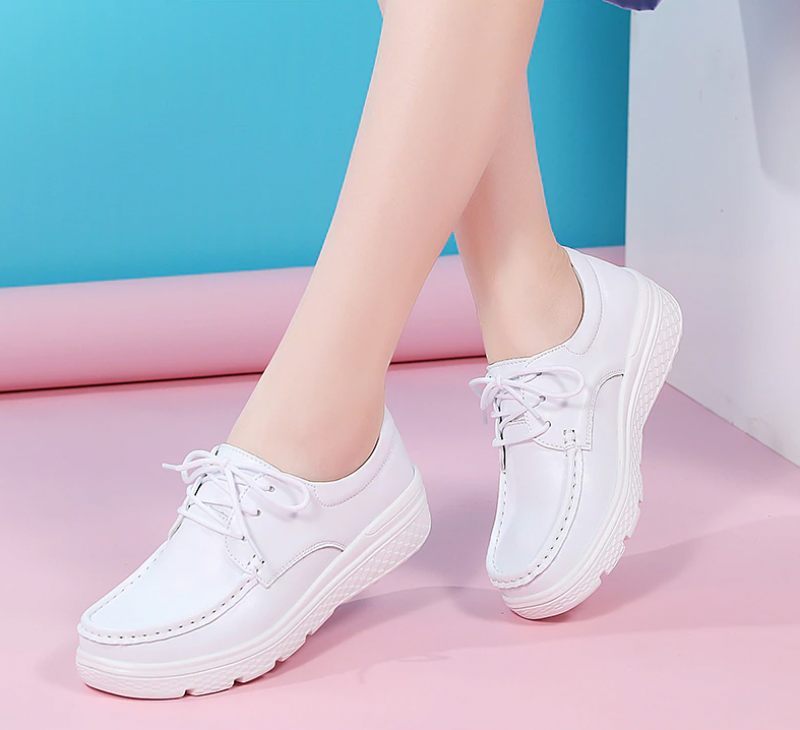 Valeska Dam Loafer Skor - Vit