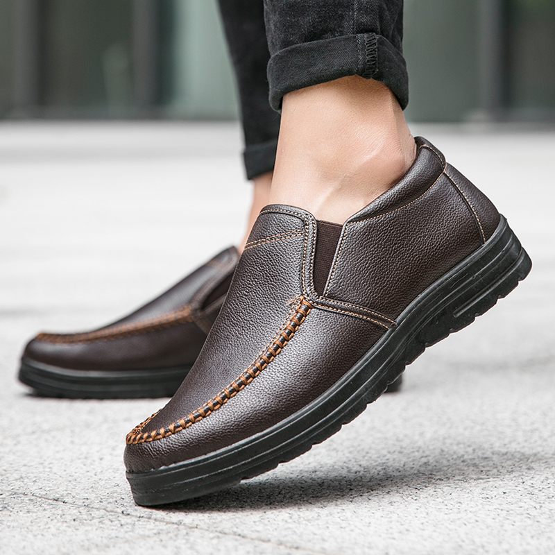 Valle Herr Loafers Klänning Skor - Svart