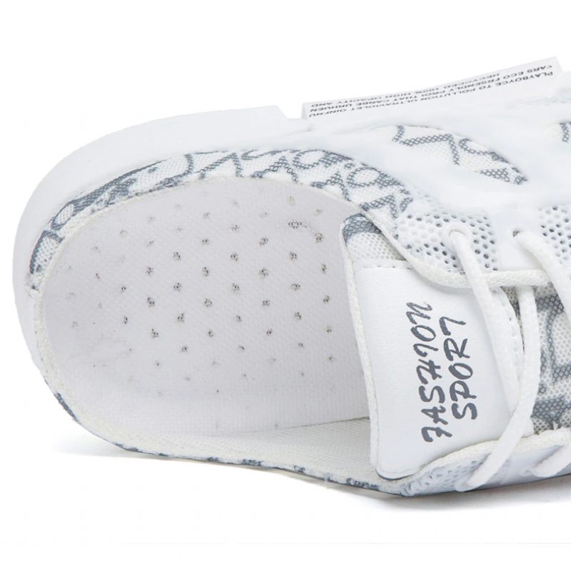 Valles Mules Casual Sneakers För Män - Vit