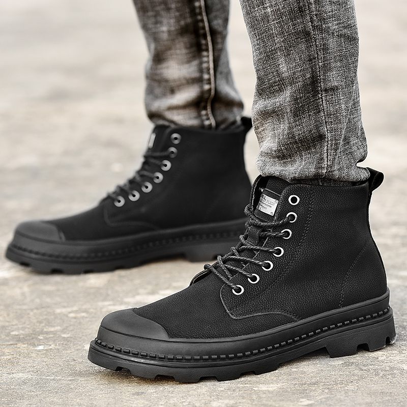 Vally Casual Boots För Män - Svart