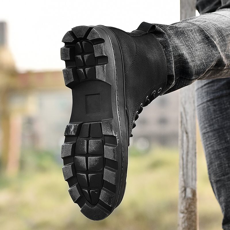 Vally Casual Boots För Män - Svart