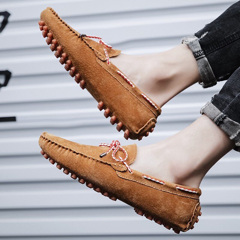 Valverde Loafers För Män Casual Skor - Khaki