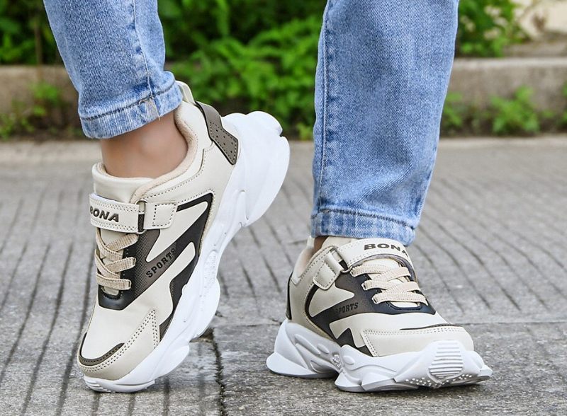 Valy Pojkar Casual Sneaker - Grå