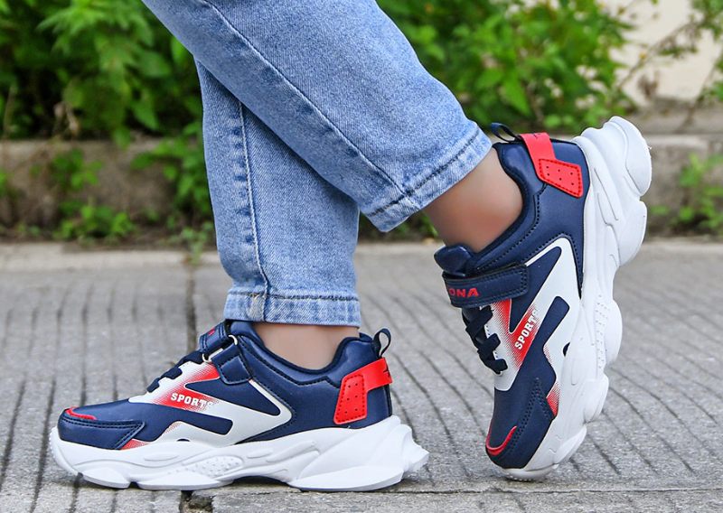 Valy Pojkar Casual Sneaker - Grå