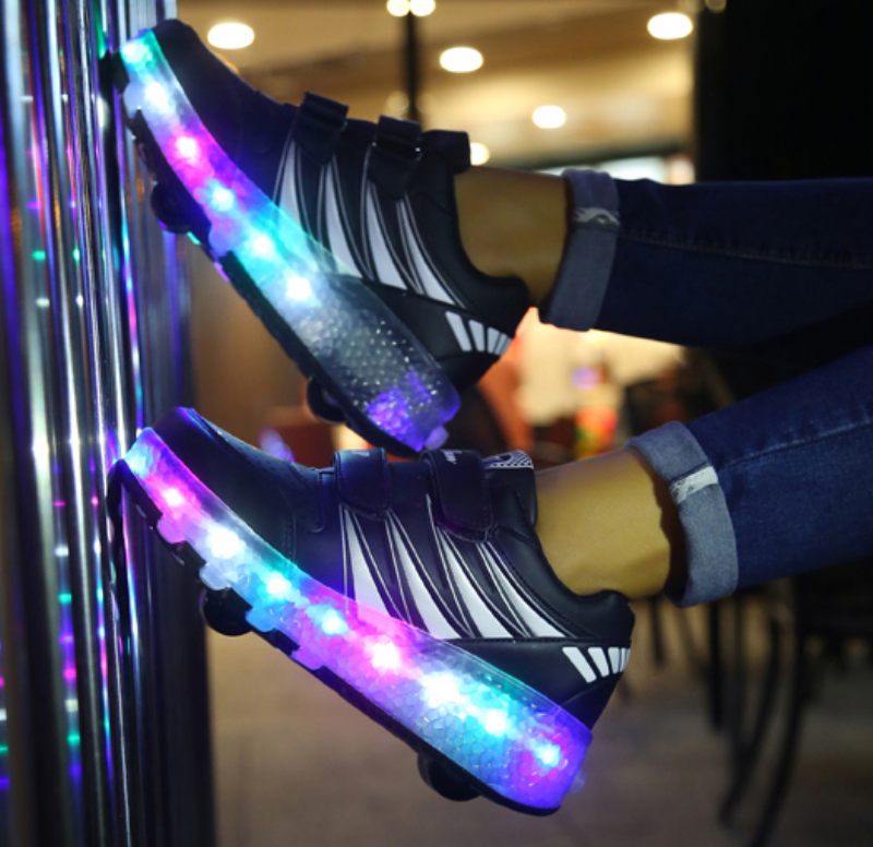 Vamchez Unisex Lighted Sneaker För Barn - Rosa