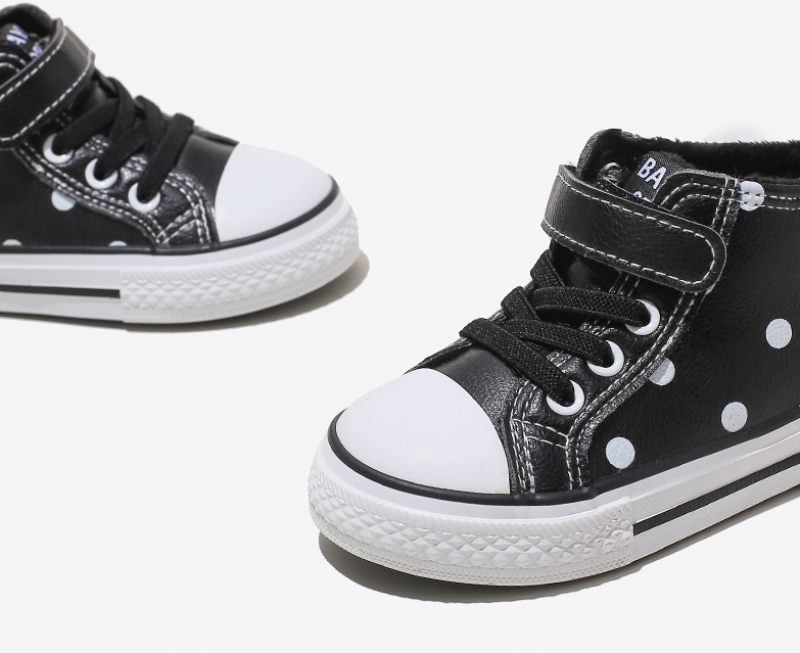 Vanessa Baby Flicka High-top Sneaker - Svart