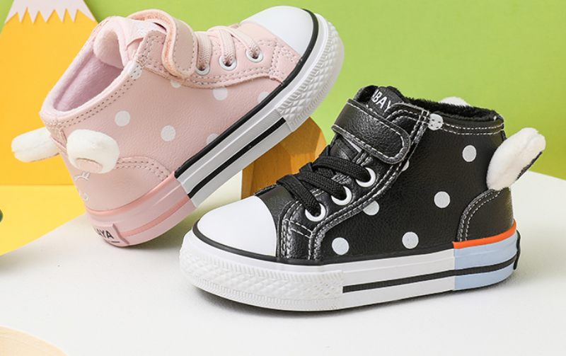 Vanessa Baby Flicka High-top Sneaker - Svart