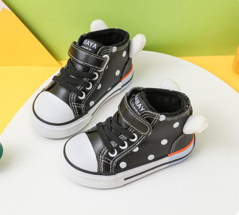 Vanessa Baby Flicka High-top Sneaker - Svart