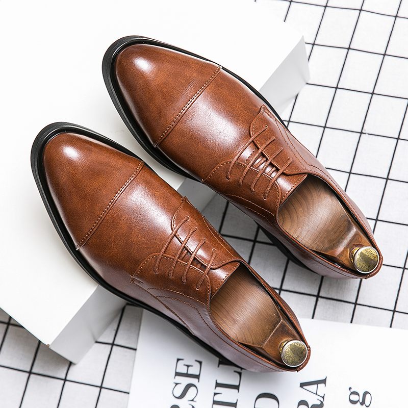 Vasil Herr Loafers Klänning Skor - Brun