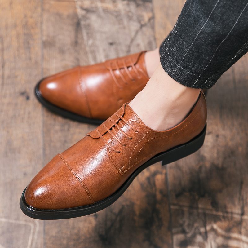 Vasil Herr Loafers Klänning Skor - Brun