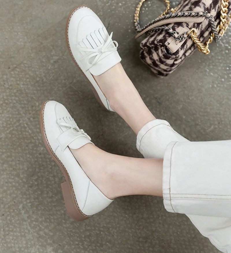 Vega Dam Loafer - Beige