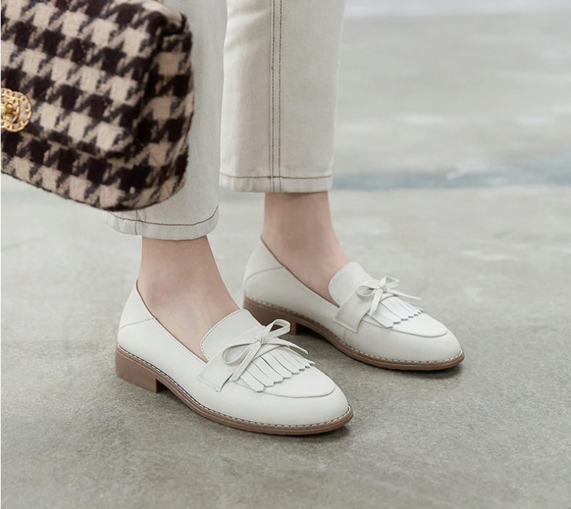 Vega Dam Loafer - Beige
