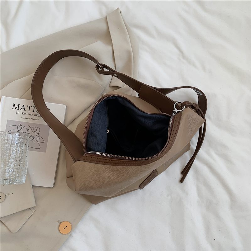 Vennus Crossbody-handväska I Läderdesign För Kvinnor - Svart