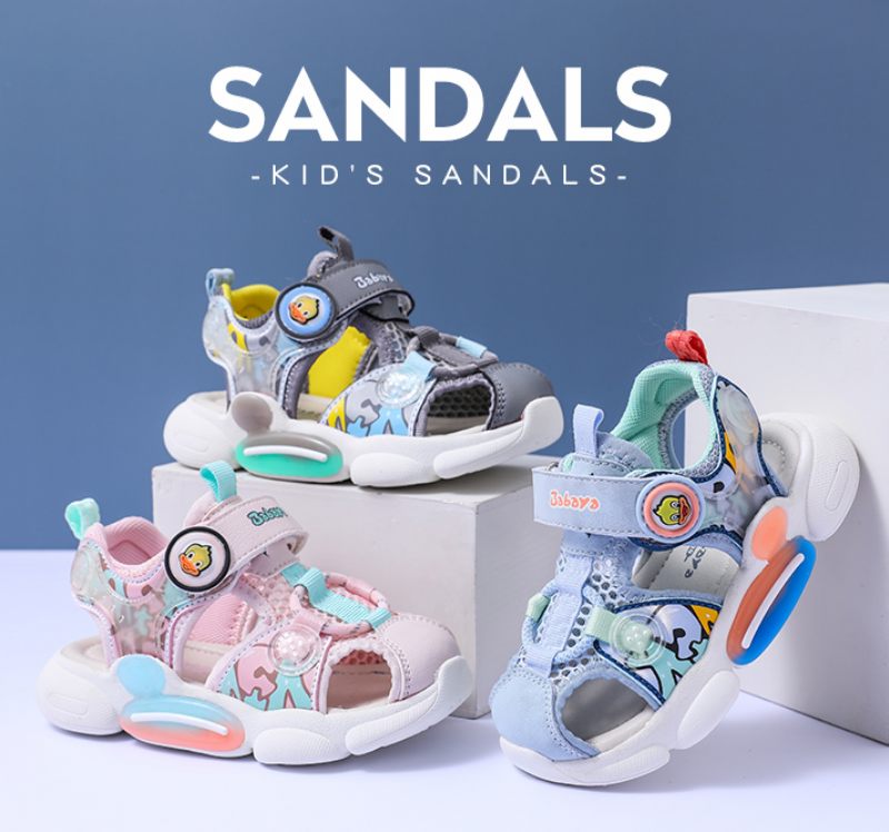 Vera Unisex Modesandal För Barn - Blå