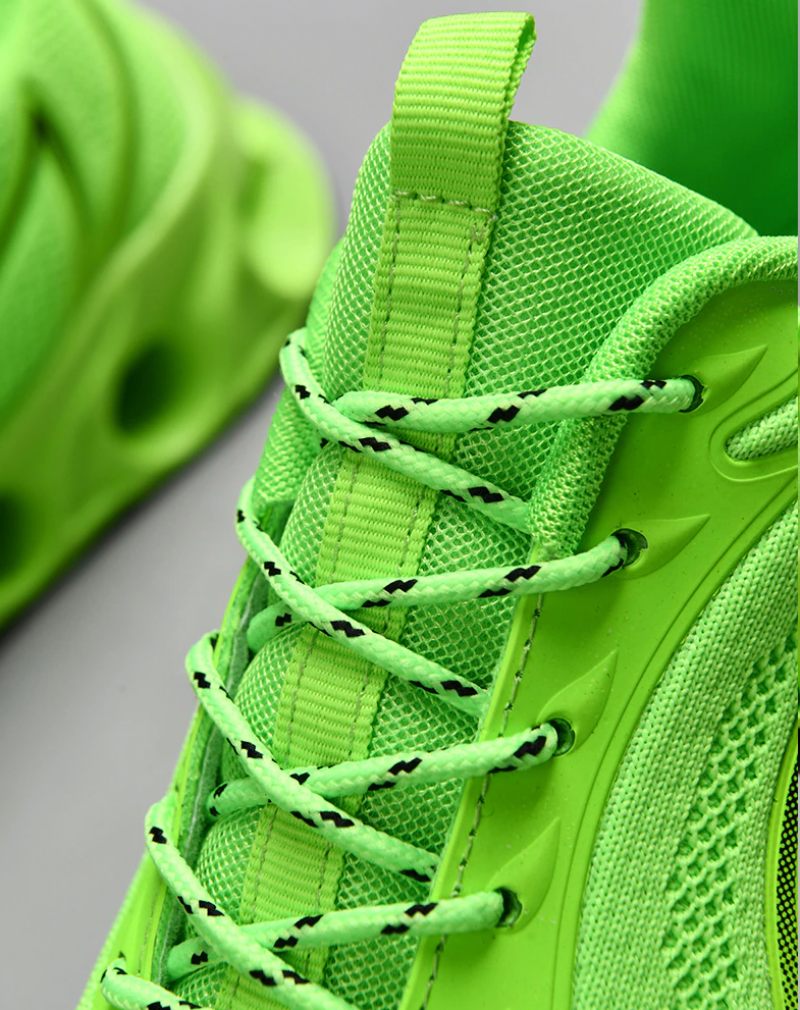 Verane Fashion Sneakers För Män - Grön