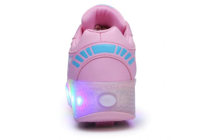 Verenice Roller Sneaker För Flickor - Rosa