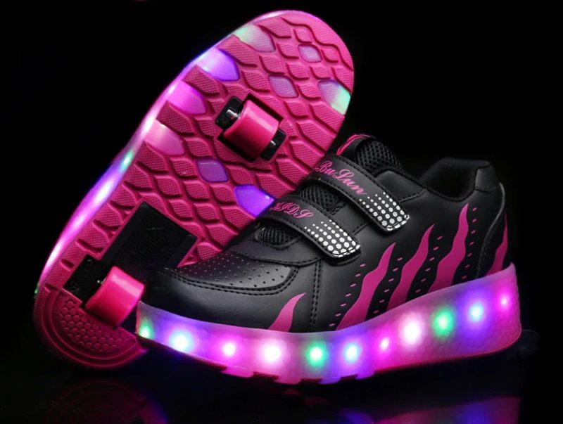 Verenice Roller Sneaker För Flickor - Rosa