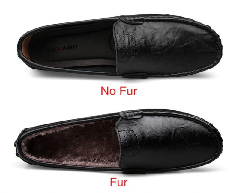 Verrati Loafers Lyxiga Skor För Män - Svart
