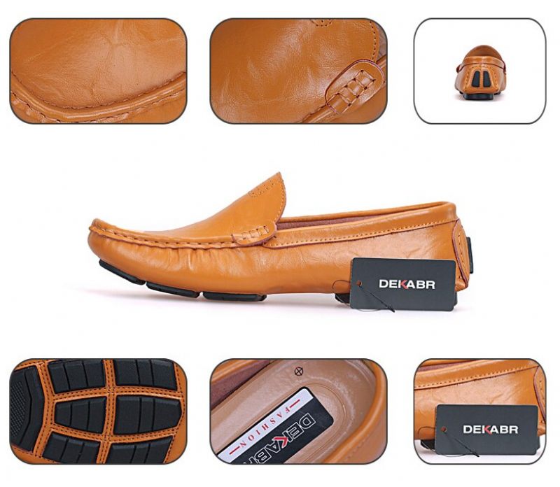 Verrati Loafers Lyxiga Skor För Män - Svart