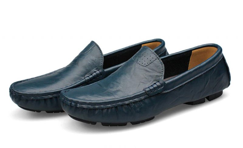 Verrati Loafers Lyxiga Skor För Män - Svart