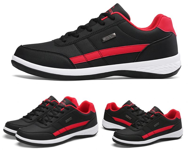 Vianney Casual Sneakers För Män - Svart