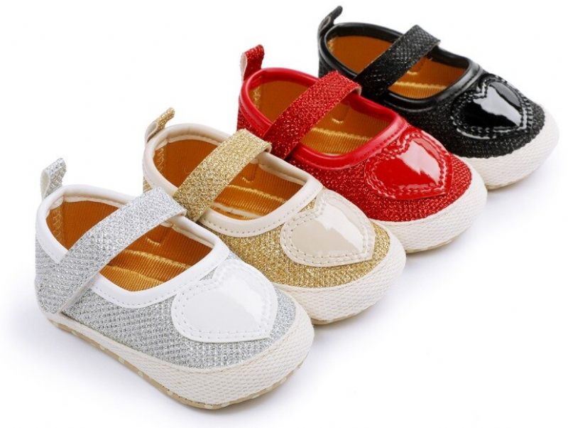 Vicentina Baby Flickor Platta Skor - Röd