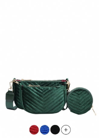 Vicenzo Small Velvet Crossbody Handväska För Kvinnor