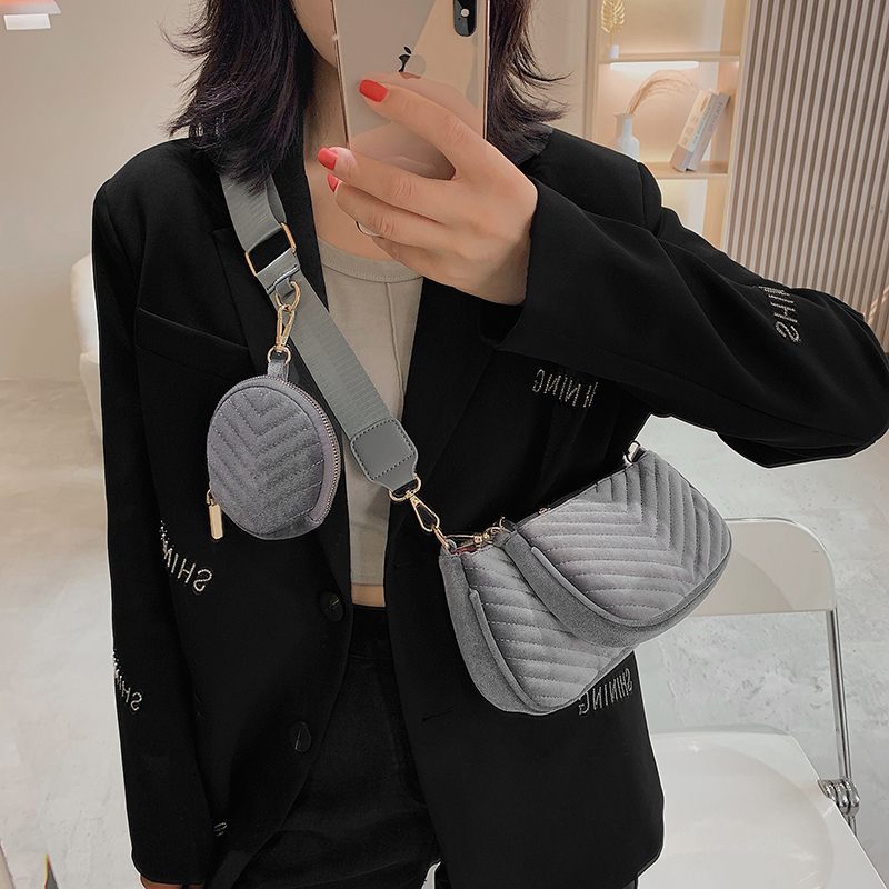 Vicenzo Small Velvet Crossbody Handväska För Kvinnor - Grön
