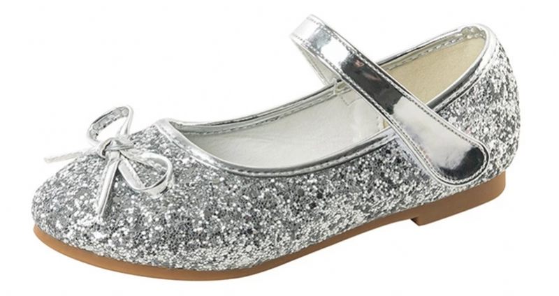 Vicky Platta Flickskor - Silver