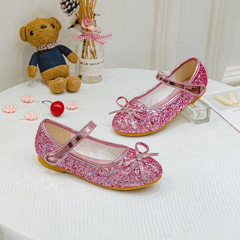 Vicky Platta Flickskor - Silver