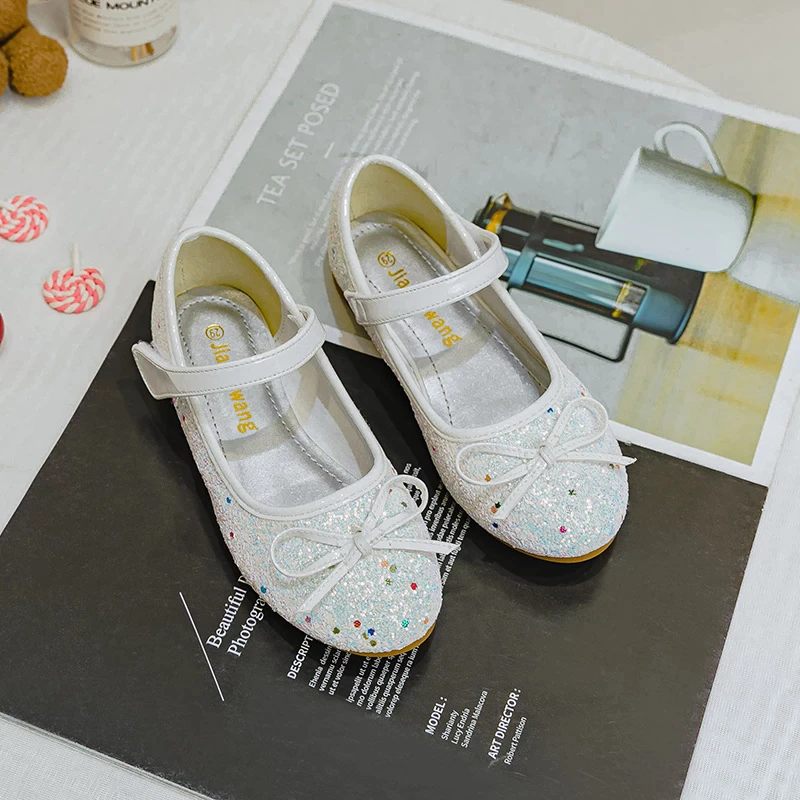 Vicky Platta Flickskor - Silver
