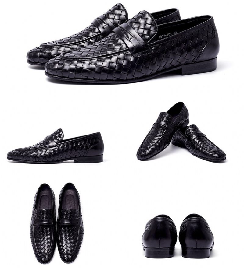 Victoriano Loaferskor För Män - Brun