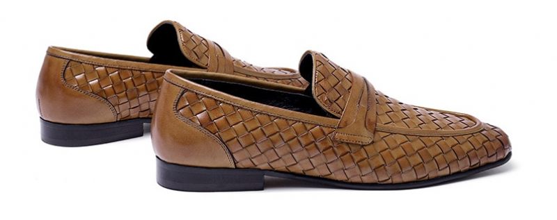 Victoriano Loaferskor För Män - Brun