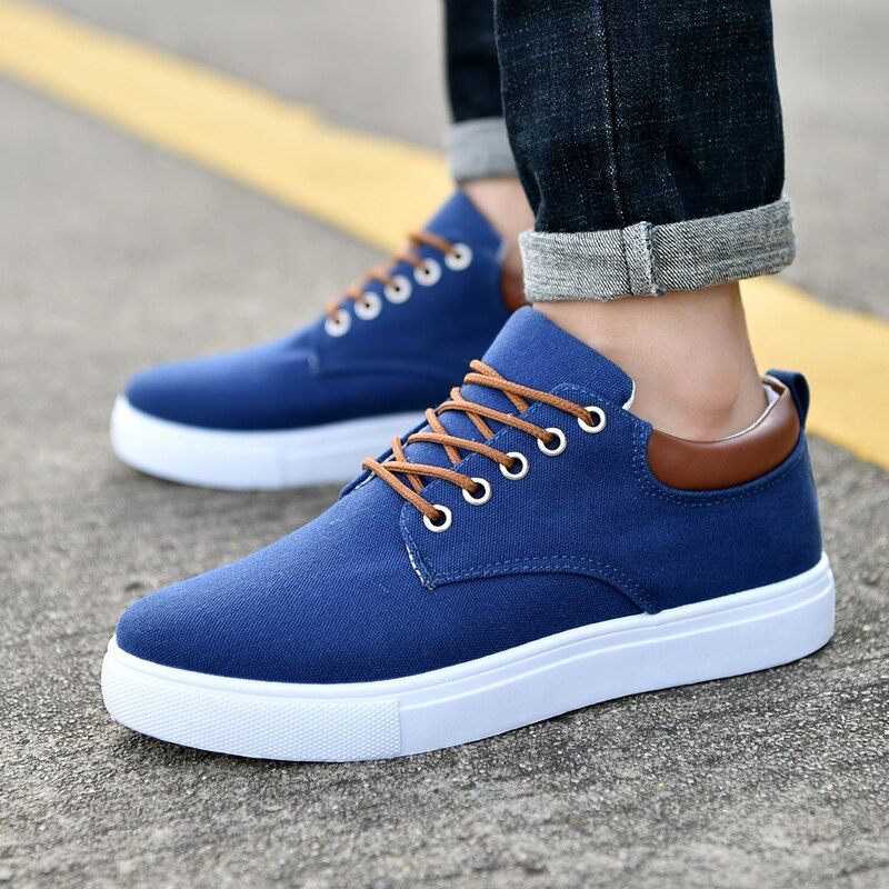 Videon Casual Sneaker För Män - Grå