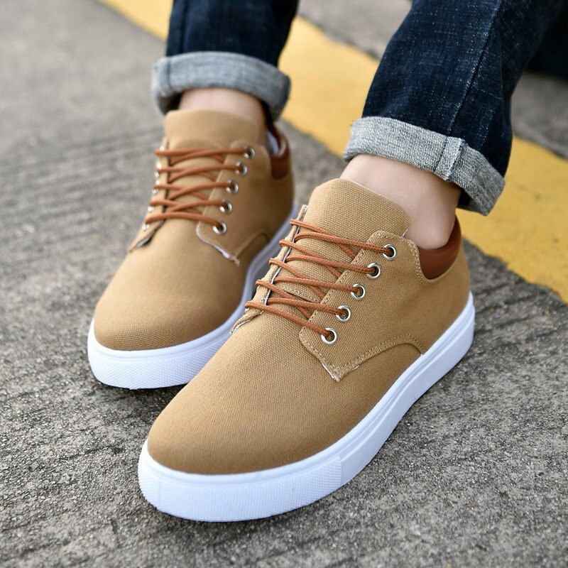 Videon Casual Sneaker För Män - Grå