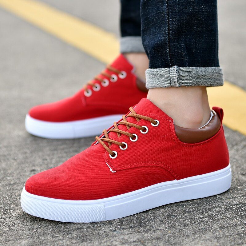Videon Casual Sneaker För Män - Grå
