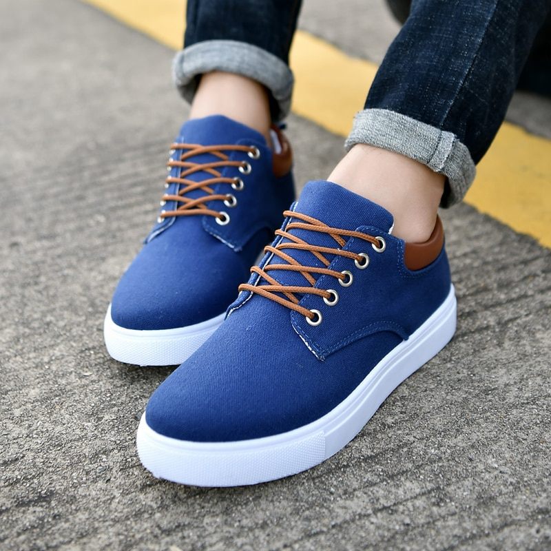 Videon Casual Sneaker För Män - Grå