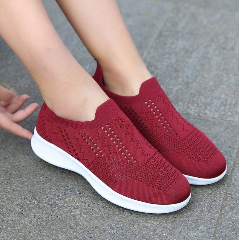 Viky Svarta Slip-on-skor För Kvinnor - Svart