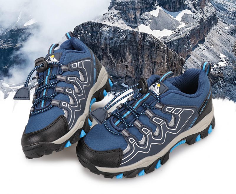 Vilian Pojkar Mode Sneaker - Marinblå.