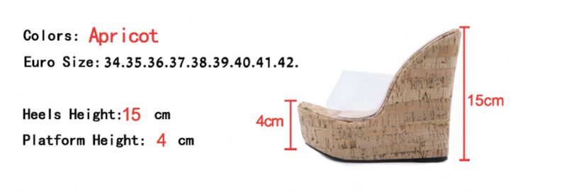 Vilma Wedges - Aprikos