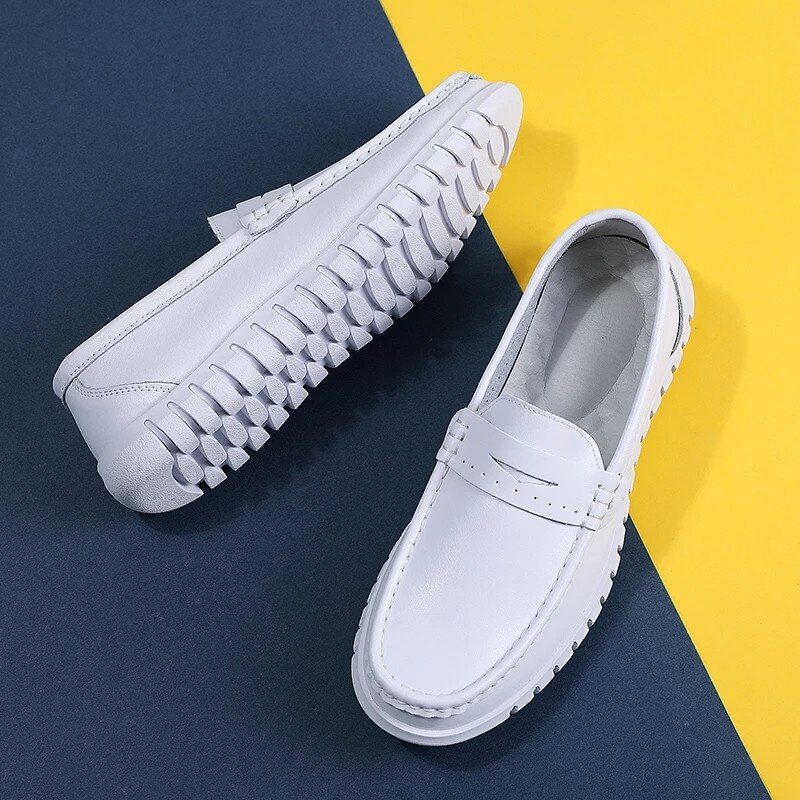 Viltrum Loafers Lyxskor För Män - Vit