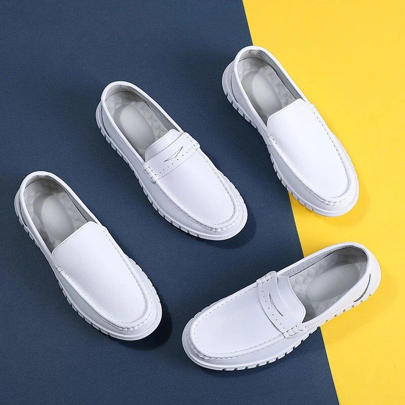 Viltrum Loafers Lyxskor För Män - Vit