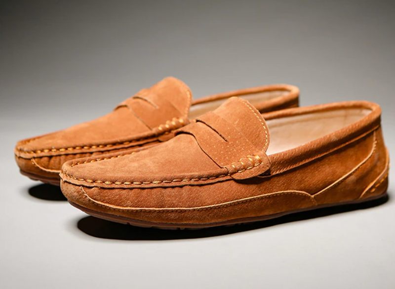 Virgil Loafers Skor För Män - Brons