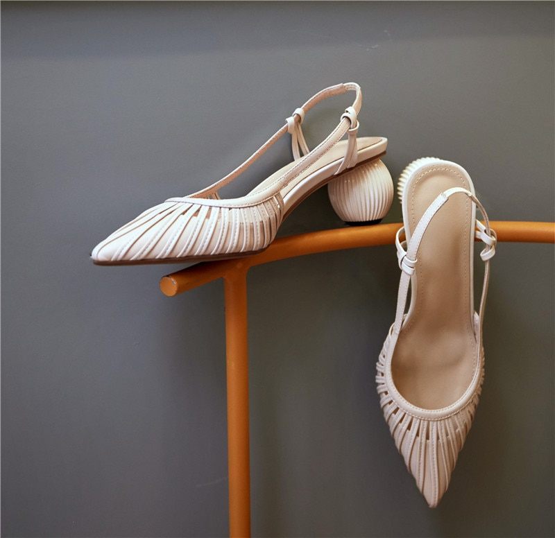 Virginia Sandal För Kvinnor - Gul