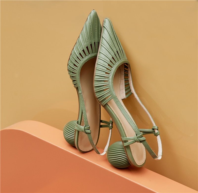 Virginia Sandal För Kvinnor - Gul