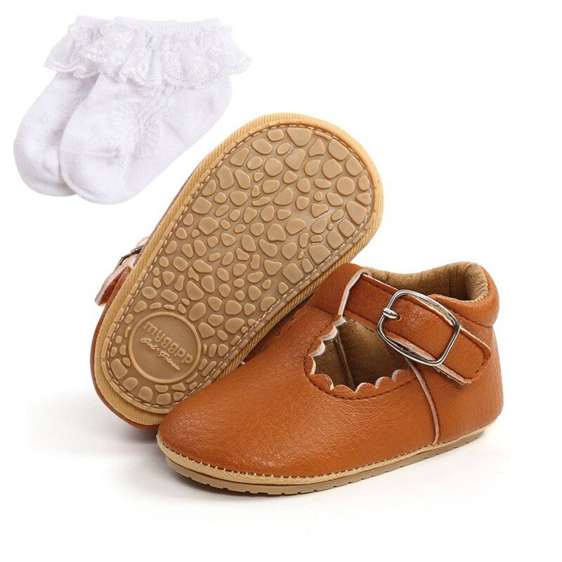 Vya Baby Flickor Loafers Casual Skor - Svart
