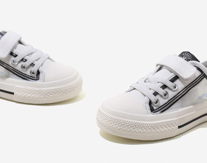 Vyron Pojkar Casual Sneaker - Vit